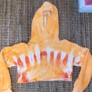 aritzia cropped hoodie